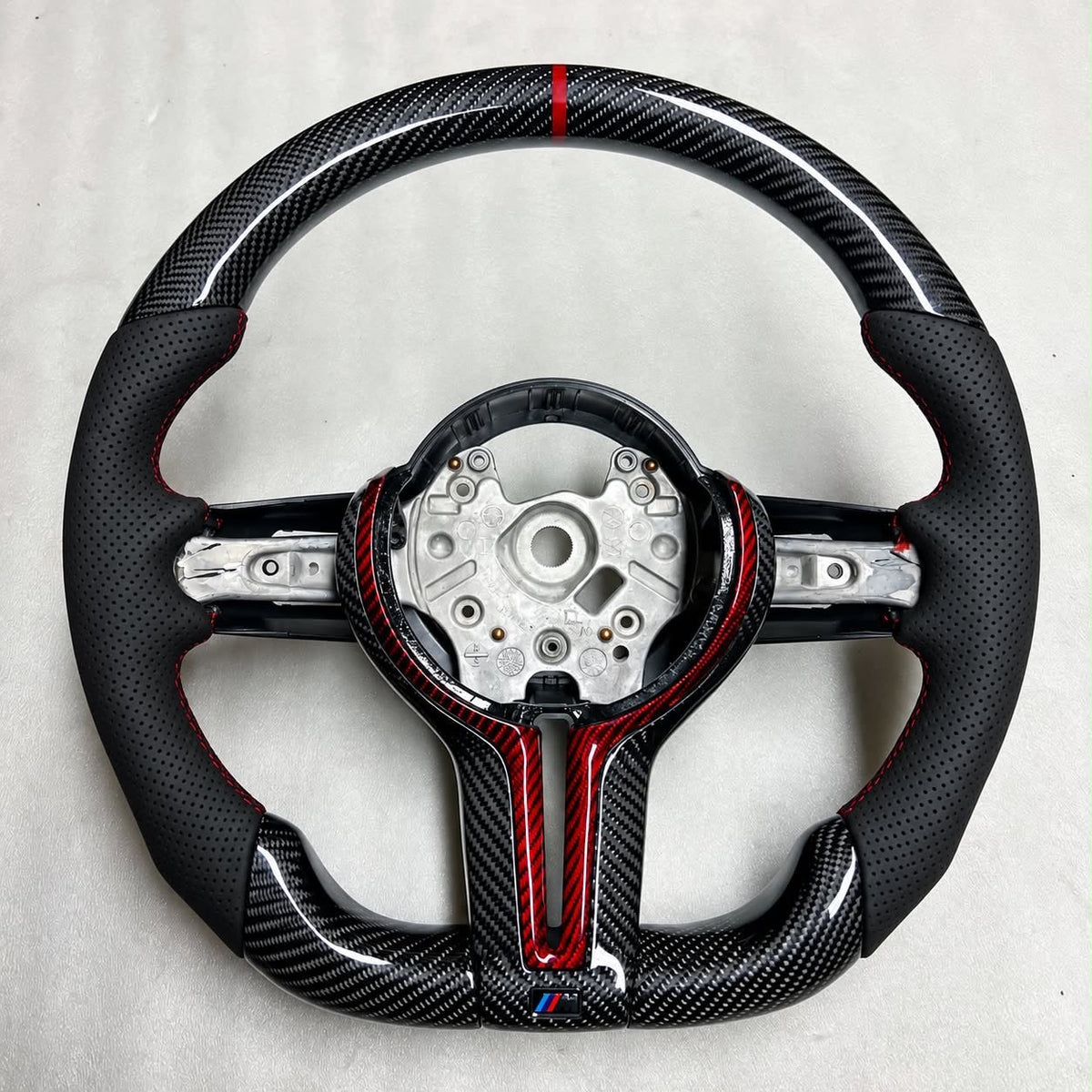 P1 BMW F3x Leather Steering Wheel LCI