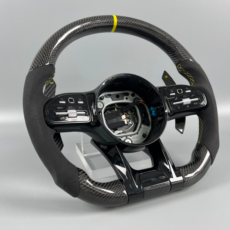 P1 Mercedes-Benz C190 Carbon Fiber Steering Wheel