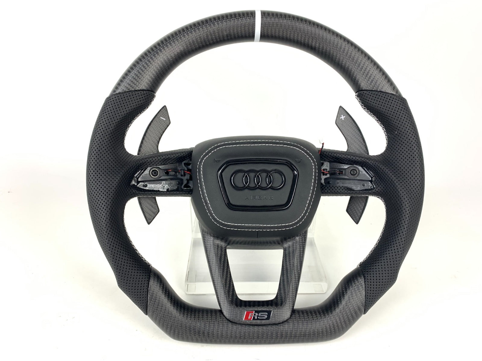 P1 Audi 4M80 Carbon Fiber Steering Wheel