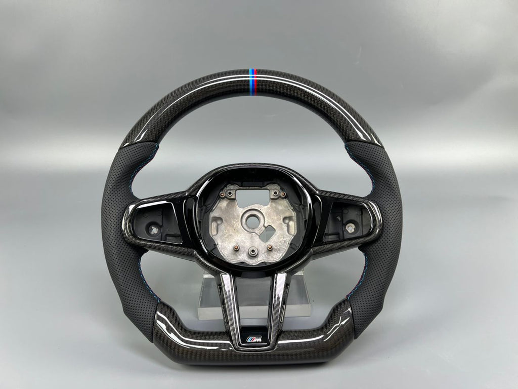 P1 BMW G8x Carbon Fiber Steering Wheel